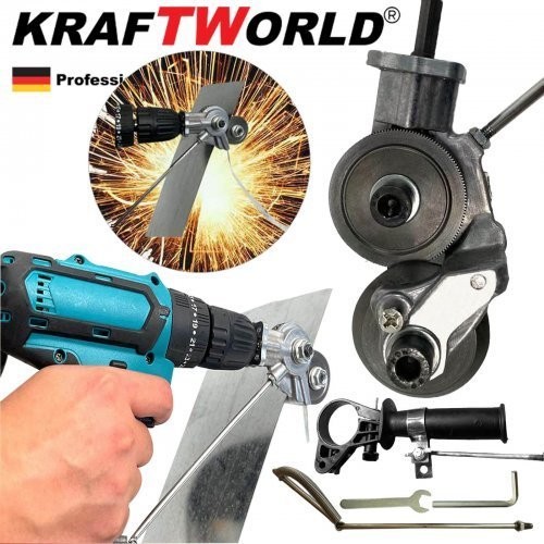 Metal Cutting Attachment + handle