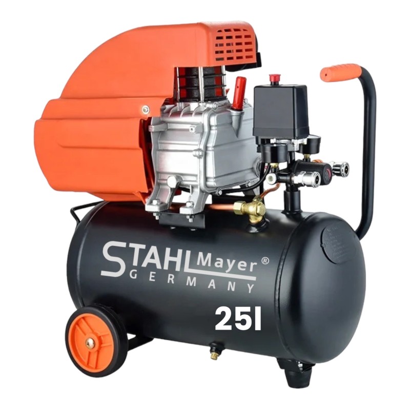 Compressor for Air 25 liters STAHL MAYER piston