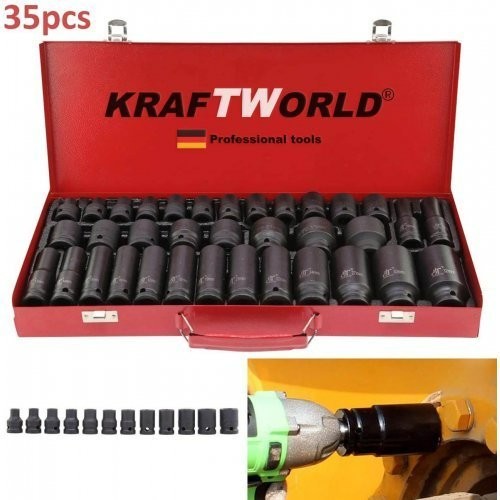 Impact Inserts 1/2" KraftWorld 35 Pieces - Standard + Deep Inserts