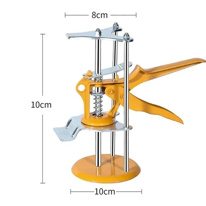 Telescopic stand for setting the level.