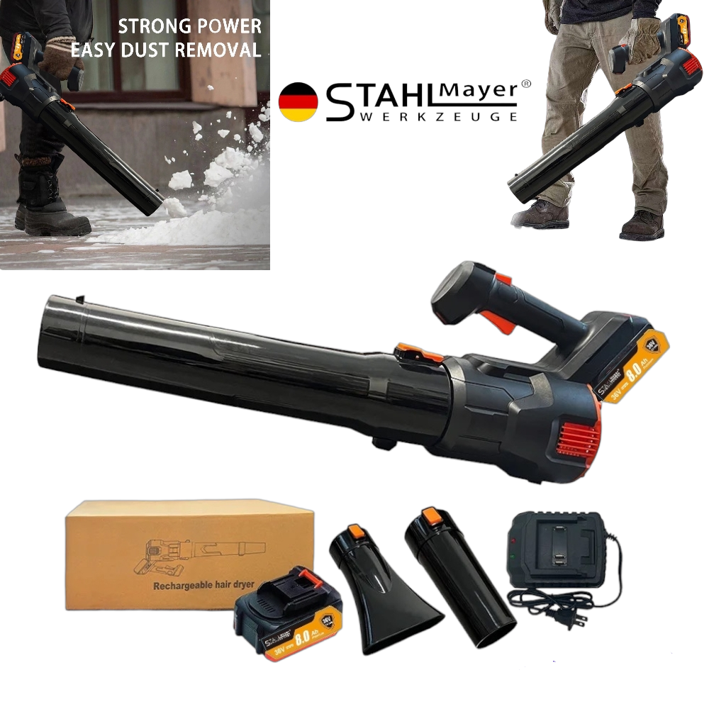 Cordless Leaf Blower STAHLMAYER 36V 8.0AH BLOWER Cordless