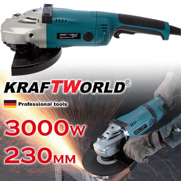 angle grinder Kraft 3000W Large current grinder 230mm