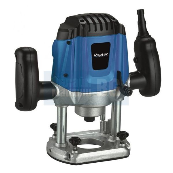 Rapter RRHQ ER-100 router, 1250 W, 12,000 - 30,000 rpm, 6 - 8 mm