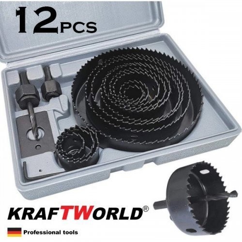 Kraft wood cutters 19- 127 mm - set 12 pcs